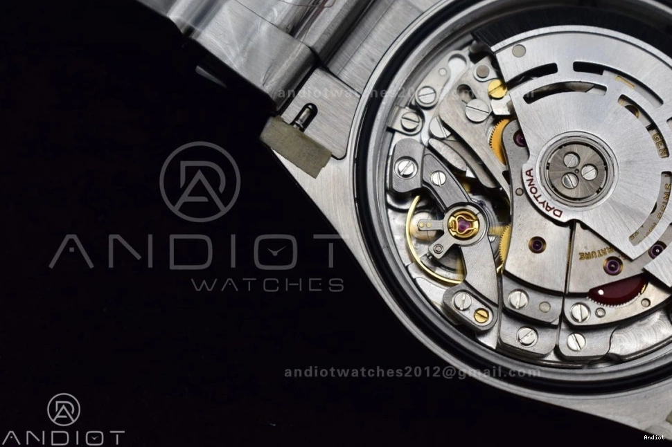 Daytona Dial Edition Clean SS Black 116520 SA4130 904L V2 and Bracelet Case 1:1 Best 0417